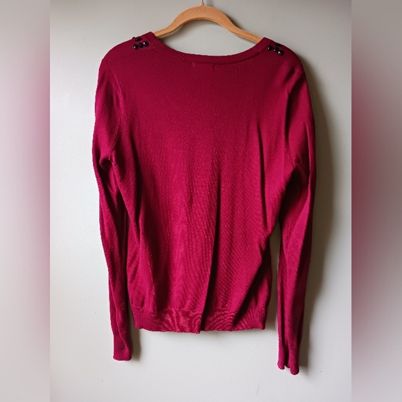 LIKE NEW Merona Beaded Cardigan Sweater - Picture 4 of 4